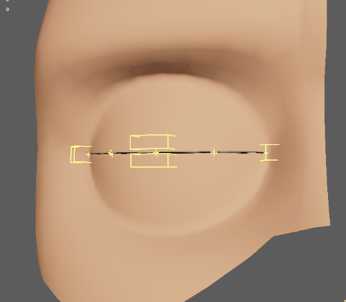 eyeLidAttach deformation test